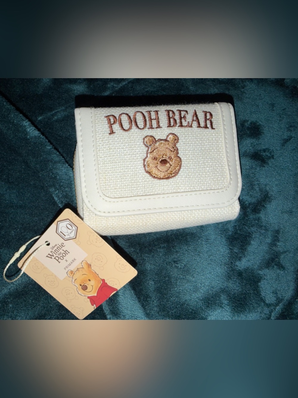 Primark Winnie the Pooh Cream Trifold Wallet